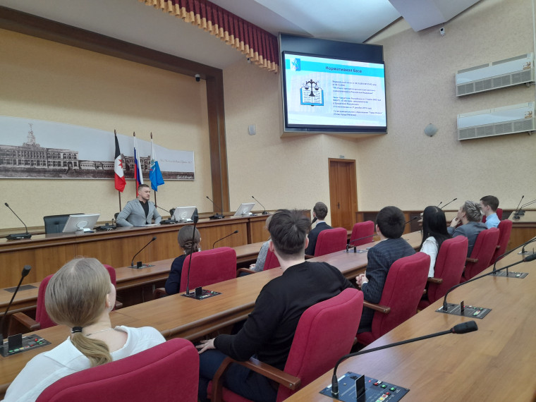 Посещение Администрации г. Ижевска и Городской Думы.