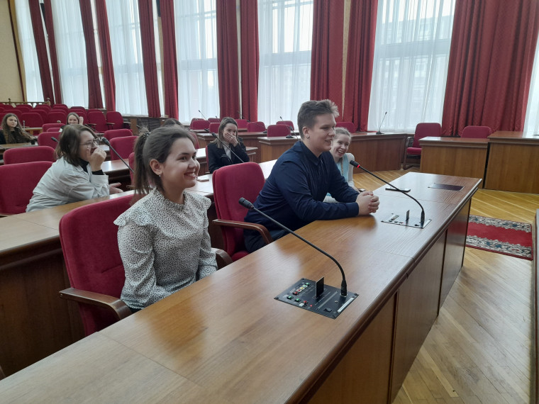 Посещение Администрации г. Ижевска и Городской Думы.