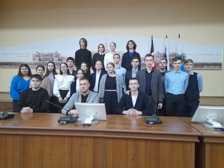 Посещение Администрации г. Ижевска и Городской Думы.